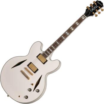 Epiphone Emily Wolfe Sheraton White Wolfe Aged Bone White Semiakustická kytara