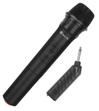 NGS SINGER AIR bezdrátový mikrofon pro karaoke/ Jack 6,3mm, SINGERAIR