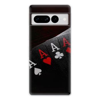 Odolné silikonové pouzdro iSaprio - Poker - Google Pixel 7 Pro 5G