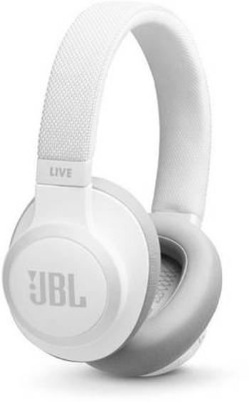 Bluetooth® sluchátka Over Ear JBL Live 650 JBLLIVE650BTNCWHT, bílá