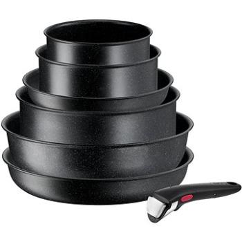 Tefal Sada nádobí 7 ks Ingenio Black Stone L3998702 (L3998702)