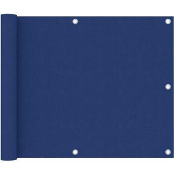 Balkónová zástěna modrá 75×500 cm oxfordská látka 135010 (135010)