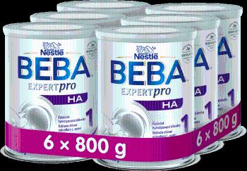 BEBA EXPERTpro HA 1 počáteční kojenecké mléko, 6x800 g