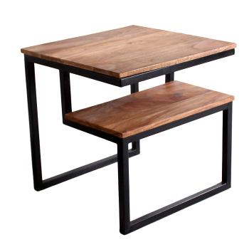 Odkládací stolek PANAMA – 51 × 51 × 52 cm