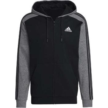 adidas MEL FZ HD Pánská mikina, černá, velikost S