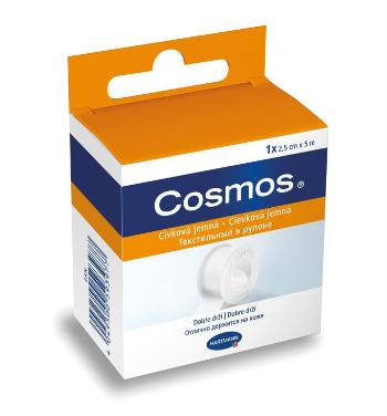 Cosmos Náplast cívková jemná 2,5 cm x 5 m 1 ks