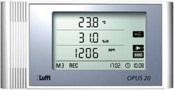 Datalogger Lufft Napájení modelu Opus20 TCO přes PoE, vlhkost vzduchu/CO2/teplota, kalibrováno dle ISO