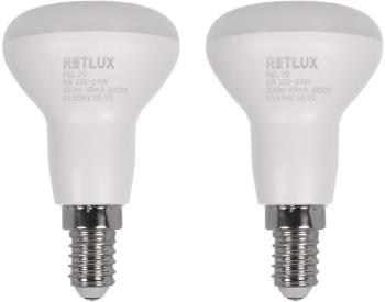 Retlux Žárovka LED E14 6W R50 bílá teplá REL 28 2ks