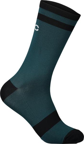 POC Lure MTB Sock Long - dioptase blue/uranium black 43-45