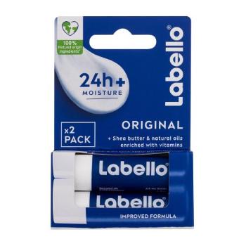 Labello Original 24h Moisture Lip Balm Duo balzám na rty balzám na rty 2 x 4,8 g unisex