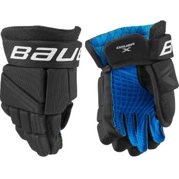 Bauer X GLOVE YTH Dětské hokejové rukavice, černá, velikost 9
