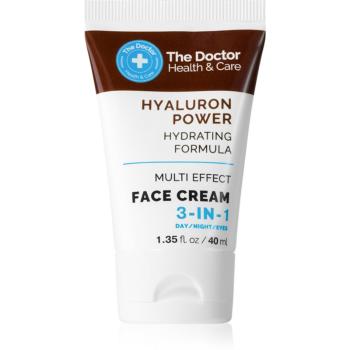 The Doctor Hyaluron Power Hydrating Formula pleťový krém s kyselinou hyaluronovou 3 v 1 40 ml