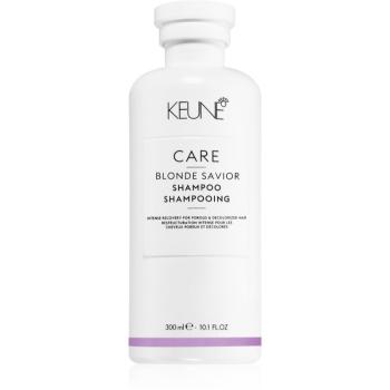 Keune Care Blonde Savior Shampoo vlasový šampon pro odbarvené, barvené a chemicky ošetřené vlasy 300 ml