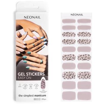 NEONAIL Easy On Gel Stickers nálepky na nehty odstín M04 20 ks