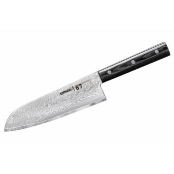 Nůž Santoku DAMASCUS 67 Samura 17,5 cm