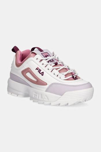 Sneakers boty Fila DISRUPTOR F růžová barva, FFT0121