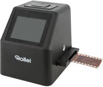 Skener diapozitivů, skener negativů displej, se zásuvkou pro paměťová média, pro film Super 8, kapesní filmy, TV výstup, s USB napájením, Rollei DF-S 