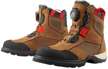 ICON - Motorcycle Gear Stormhawk WP Boots Brown 42 Boty