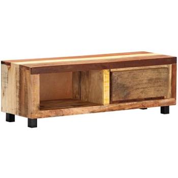 TV stolek 100x30x33 cm masivní recyklované dřevo (247955)