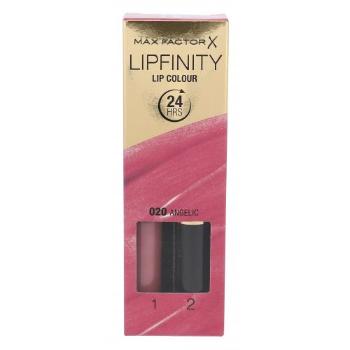 Max Factor Lipfinity Lip Colour 4,2 g rtěnka pro ženy poškozená krabička 020 Angelic tekutá rtěnka