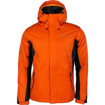 ALPINE PRO ARTON Pánská lyžařská bunda, oranžová, velikost M