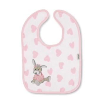 Sterntaler Velcro bib Emmi Girl bílá