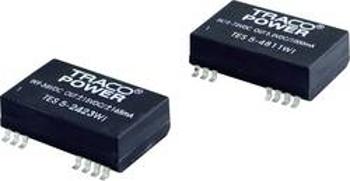 DC/DC měnič napětí, SMD TracoPower TES 5-4823WI, 48 V/DC, 15 V/DC, -15 V/DC, 165 mA, 5 W, Počet výstupů 2 x