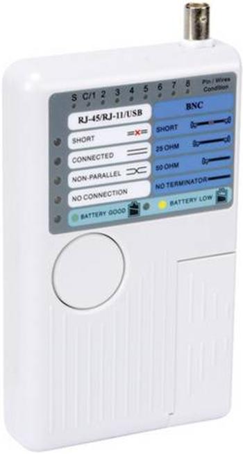 Velleman VTLAN7 Určen pro USB-A, USB-B, BNC, RJ45, RJ12, RJ11, RJ10