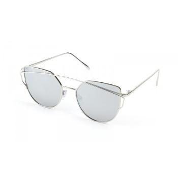 Finmark F823 Fashion sluneční brýle, stříbrná, velikost UNI