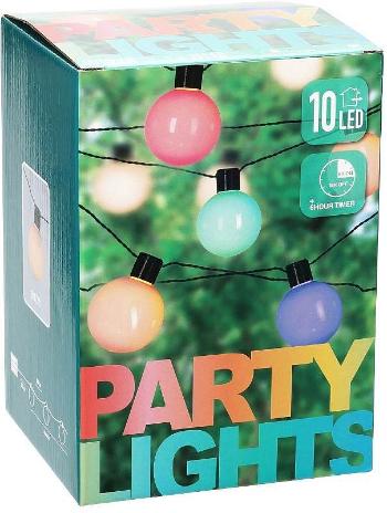 PROGARDEN Světelný řetěz venkovní LED PARTY 10 žárovek barevná KO-XX8115810