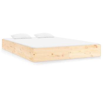 Rám postele masivní dřevo 120 × 200 cm, 820047 (820047)