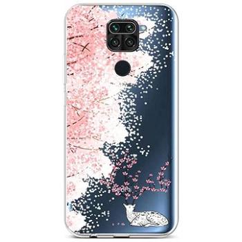 TopQ Xiaomi Redmi Note 9 silikon Blooming Deer 52401 (Sun-52401)