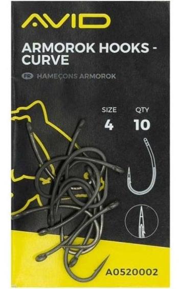 Avid carp háčky armorok hooks curve - 4