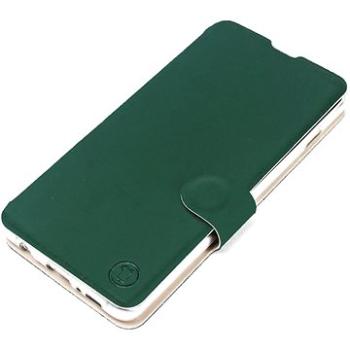 Mobiwear Soft Touch flip pro Apple iPhone 14 Pro Max - Zelené & Béžové (5904808244442)
