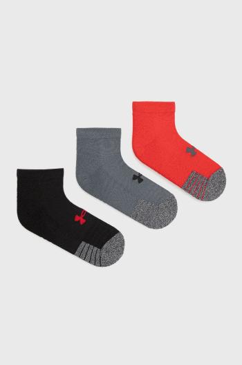 Ponožky Under Armour (3-pack) 1346753 pánské, červená barva