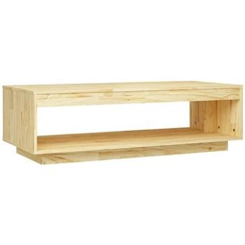 SHUMEE Konferenční stolek 110 × 50 × 33,5 cm masivní borové dřevo, 808508 (808508)