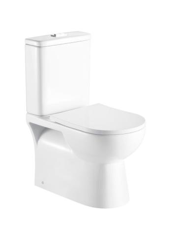 HOPA Kombi WC PROGETTO RIMLESS se SLIM sedátkem Soft-close OLKLT2131AR