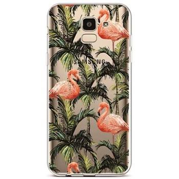 TopQ Samsung J6 silikon Tropical Flamingo 37893 (Sun-37893)