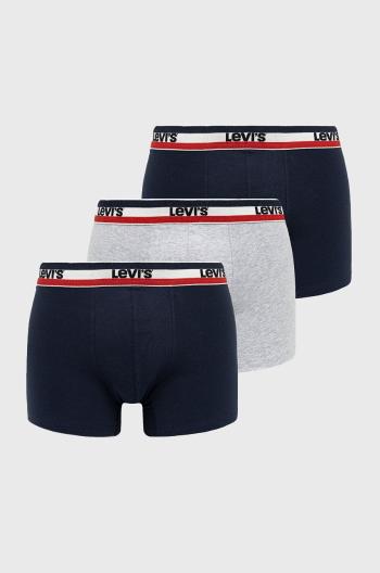 Boxerky Levi's pánské, tmavomodrá barva