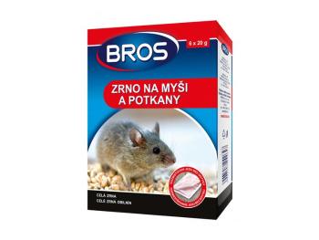 Nástraha na myši a potkany BROS 6x20g