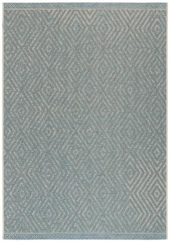 Mujkoberec Original Kusový koberec Mujkoberec Original Isabelle 103305 Azurblue Taupe - 140x200 cm Modrá