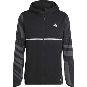 adidas OWN THE RUN JACKET Pánská běžecká bunda, černá, velikost