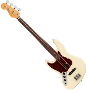 Fender American Professional II Jazz Bass RW LH Olympic White Elektrická baskytara