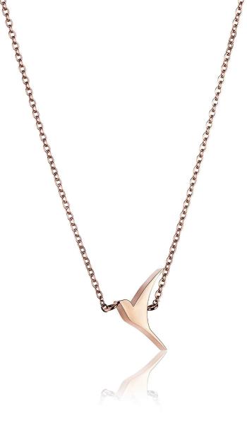 Emily Westwood Elegantní ocelový náhrdelník s holubicí WN1005R