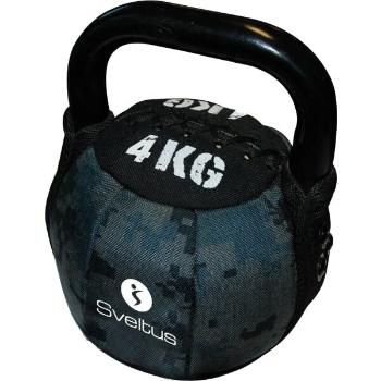 SVELTUS SOFT KETTLEBELL 4 KG Kettlebell, černá, velikost