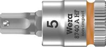 Nástrčný klíč Wera 8740 A, 5 mm, inbus, 1/4" (6,3 mm), chrom-vanadová ocel 05003335001