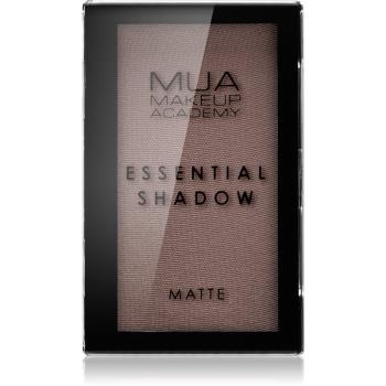 MUA Makeup Academy Essential matné oční stíny odstín Burnt Umber 2.4 g