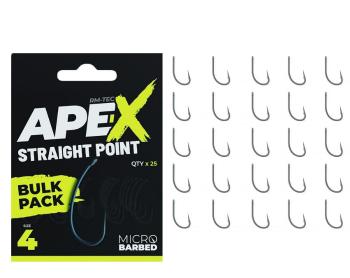 Ridgemonkey háčky ape-x straight point bulk pack 25 ks - 4