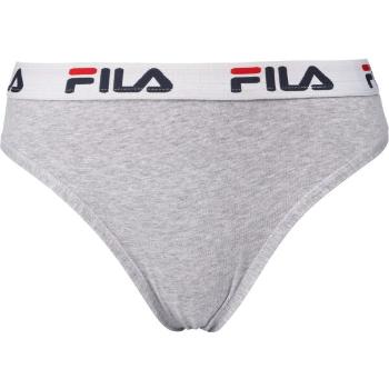 Fila WOMAN STRING Dámské kalhotky, šedá, velikost