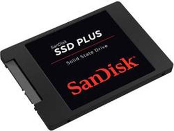 Interní SSD pevný disk 6,35 cm (2,5") 240 GB SanDisk SSD PLUS Retail SDSSDA-240G-G26 SATA 6 Gb/s